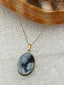 14K Gold "Heaven’s Gift" Blue Agate Cameo Pendant