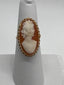 Victorian 14K Gold Handcrafted Oval Lady Cameo Ring
