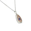 'Rocking Tanzanite' and White Topaz Necklace