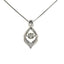 'Rocking White Topaz' Pendant Necklace