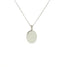 Silver "Sagittarius Zodiac" Blue Agate Cameo Pendant with Diamond Accent